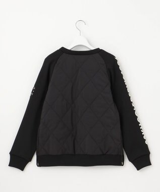 23区GOLF 【WOMEN】中綿キルトプルオーバー 着脱楽ちん 便利なポケット付 1枚で決まる ブラック系