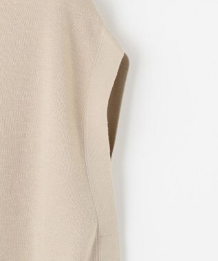 J.PRESS LADIES S 【洗える】FLORA ニットベスト ベージュ系