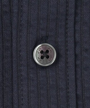 JOSEPH HOMME 【WEB・一部店舗限定】 ドライサッカーストレッチ　半袖レギュラーカラーシャツ ネイビー系