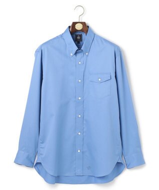 J.PRESS MEN 【J.PRESS ORIGIMALS】FINX COTTON TWILL B.D. SHIRT サックスブルー系