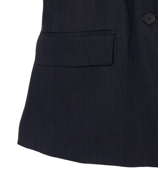 JOSEPH ストレッチリネン　ジャケット Navy