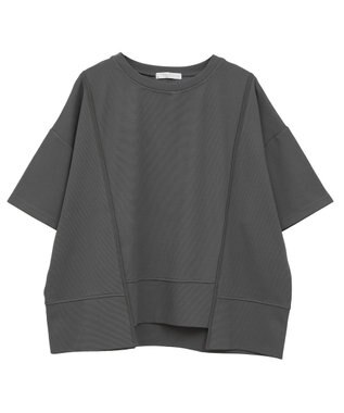 Green Parks テープパイピングリップルプルオーバー Gray