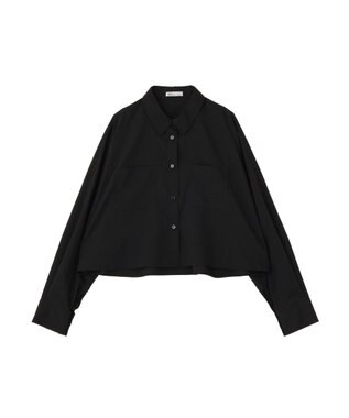 CRAFT STANDARD BOUTIQUE クロップドレングスシャツ Black