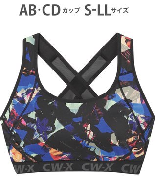 CW-X 【WOMEN】 スポーツブラ 5方向 吸汗速乾（前身頃） HTY128 /ワコール