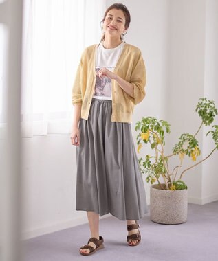 ANY オーガビッツアソートプリントTシャツ ピンクフォト