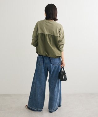 Green Parks バルーンドッキングプルオーバー Khaki