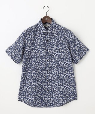 JOSEPH ABBOUD 【清涼感】テクスチャライズドライ フラワーエアリノ シャツ ホワイト系6