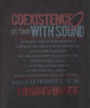 WEGO 【ユニセックス着用アイテム/手洗い可】ピグメントグラフィックノースリーブ 柄2