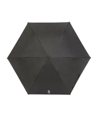 MOONBAT 【WEB限定/遮光率100%/遮熱/UV/耐風】POLO RALPH LAUREN（ポロ ラルフローレン）晴雨兼用日傘 ポロベア 無地 折りたたみ傘 ブラック