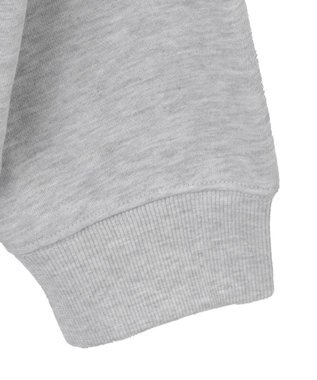 WEGO 【ユニセックス着用ITEM】ワッペンロゴパーカー アッシュグレー