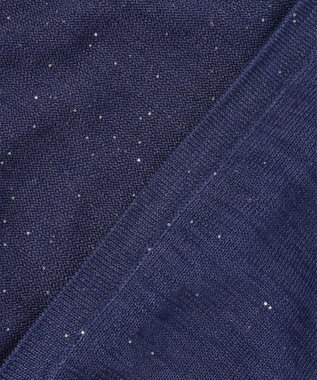 TOCCA SPIDERWEB KNIT ニットブルゾン ネイビー