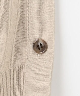 J.PRESS LADIES S 【洗える】FLORA ニットベスト ベージュ系