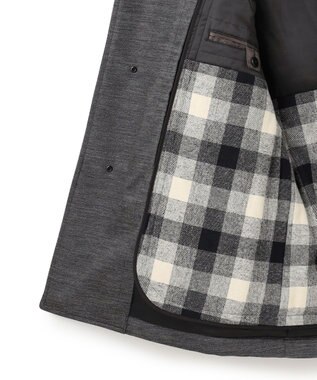 J.PRESS MEN アクティブウォームジャージ シティウォークコート ライトグレー系