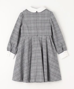 ANY KIDS 長袖 ワンピース グレンチェック