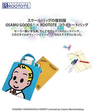ROOTOTE 6283【オサムグッズ】OSAMU GOODS(R)×ROOTOTE コラボトートバッグ 01：ジャック