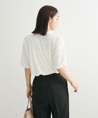 Green Parks ２ｗａｙ　５分袖ブラウソー Dot