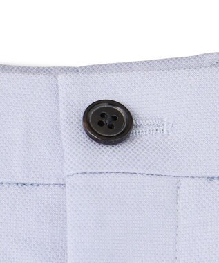 J.PRESS MEN 【ストレッチ】ハイパワーシャンブレードビーステムテーパード パンツ ブルー系