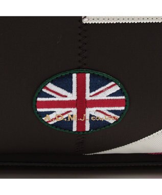 A.D.M.J. 【魔法の様に軽い】マジックライト/ユニオンジャックキューブトート25cm ブラウン