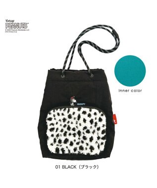 ROOTOTE 8411【スヌーピー】IP.ポシェット.ボア.ピーナッツ-9S