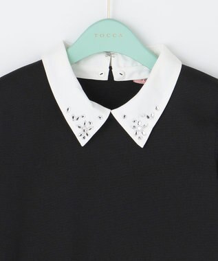 TOCCA 【洗える】GARDEN DEW ニットプルオーバー ブラック系