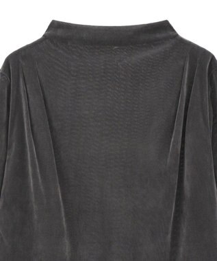 Green Parks ・ＡＮＤＳＥＡＲＣＨ　シアーベロアボトルネックロンＴＥ Charcoal Gray