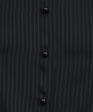 GRACE CONTINENTAL ストライプボウブラウス ブラック