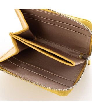 Y'SACCS イタリアンシープ 財布付きスマホポシェット イエロー