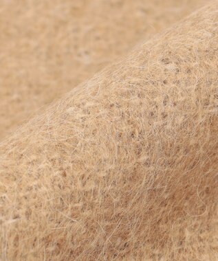 J.PRESS YORK STREET 【UNISEX】モヘア マフラー キャメル系