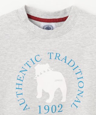 J.PRESS KIDS 【110-130cm】バックブル1902ロゴ Ｔシャツ グレー系