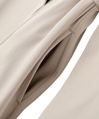 YECCA VECCA 【UVカット/花粉ガード】素材MIXトレンチコート Gray Beige