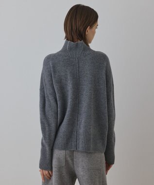 GRACE CONTINENTAL ウールオーバーニットトップ グレー