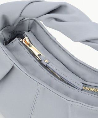 組曲 【2WAY】ソフトミニラウンドバッグ スカイブルー系