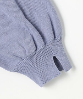 ANY スウェットライクニット ライトブルー