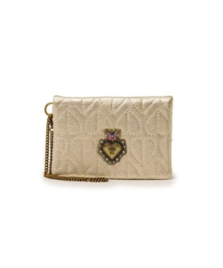 ANNA SUI ドリーミー 二面パスケース ゴールド