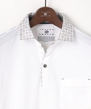 JOSEPH ABBOUD 【愛されて21年！オーガニックコットン使用】ダディ ポロシャツ ホワイト系