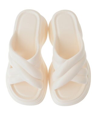 Green Parks ・クロスサンダル Off White