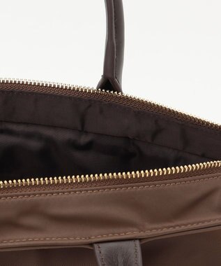 J.PRESS LADIES 【WEB限定】2wayナイロン Midium トート バッグ ブラウン系