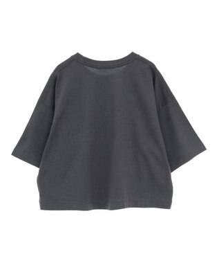 AMERICAN HOLIC ポケット付きボックスTシャツ Charcoal Gray