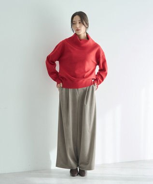 YECCA VECCA オフタートルネックニット Black