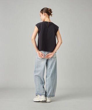 Chacott レイヤーブラウス ブラック