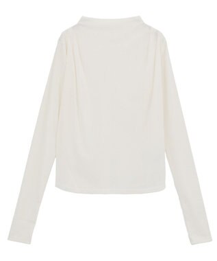 Green Parks ・ＡＮＤＳＥＡＲＣＨ　シアーベロアボトルネックロンＴＥ Ivory