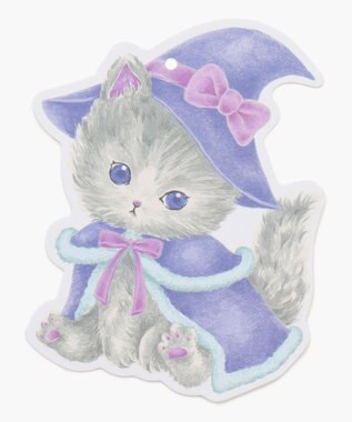 ANY KIDS ネコポケットボアブルゾン レインボー×ミント