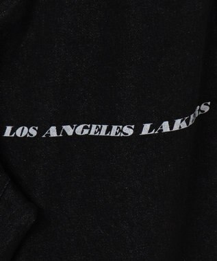 WEGO 【ユニセックス着用ITEM】別注NBAデニムパンツ デニムブラック