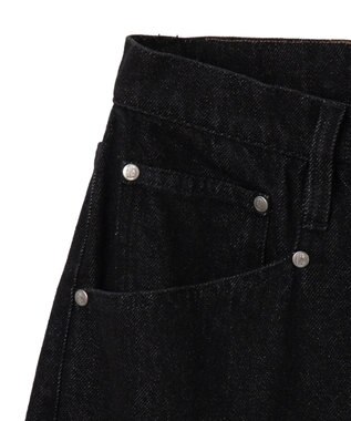 WEGO 【ユニセックス着用ITEM】別注NBAデニムパンツ デニムブラック