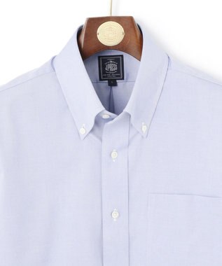 J.PRESS MEN 【PREMIUM PLEATS / 形態安定】ピンオックス シャツ / B.D. ダルブルー系