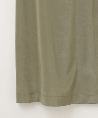 GRACE CONTINENTAL ミリタリーロングジレ カーキ