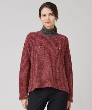 【洗える】シアーツイストガーゼ カットソー