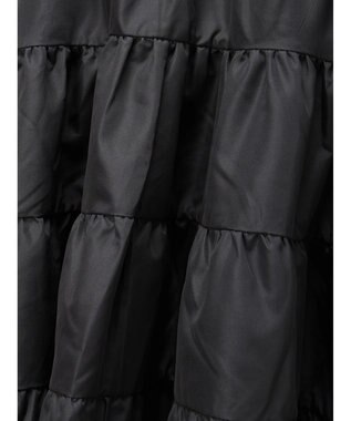 CRAFT STANDARD BOUTIQUE 異素材ティアードカットチュニック Black