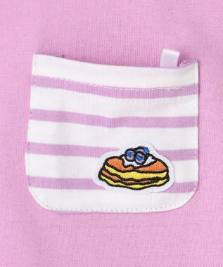 ANY KIDS 【ke ke ke】GOOD MORNING  半袖Ｔシャツ パープル