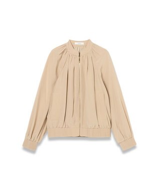 サテンツイル　ジャケット